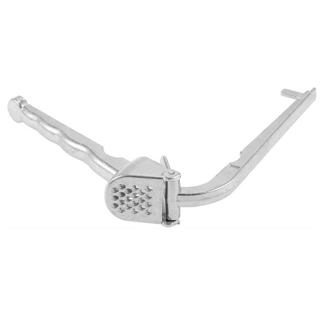 Knoblauch Helfer Knoblauchzerkleinerer, Knoblauchwolf Für Pressen Von Nelken Und Zertrümmerten Ingwer-Handgriff Aus Aluminiumlegierung Küchen Kochen