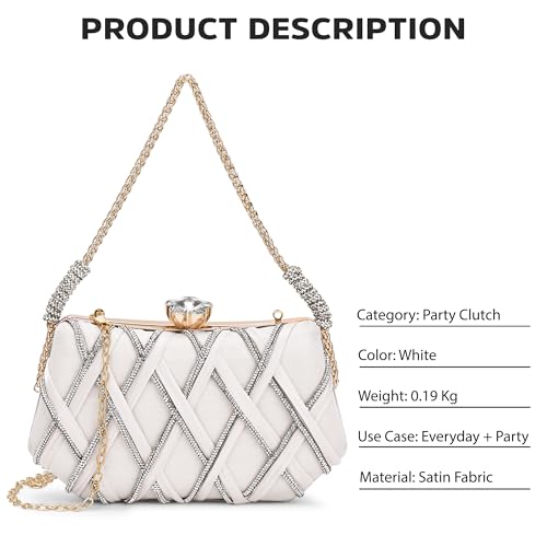 Image of Lavie Signature Women's Scarnton Handle Framed Clutch | Ladies Purse | Gift For Women