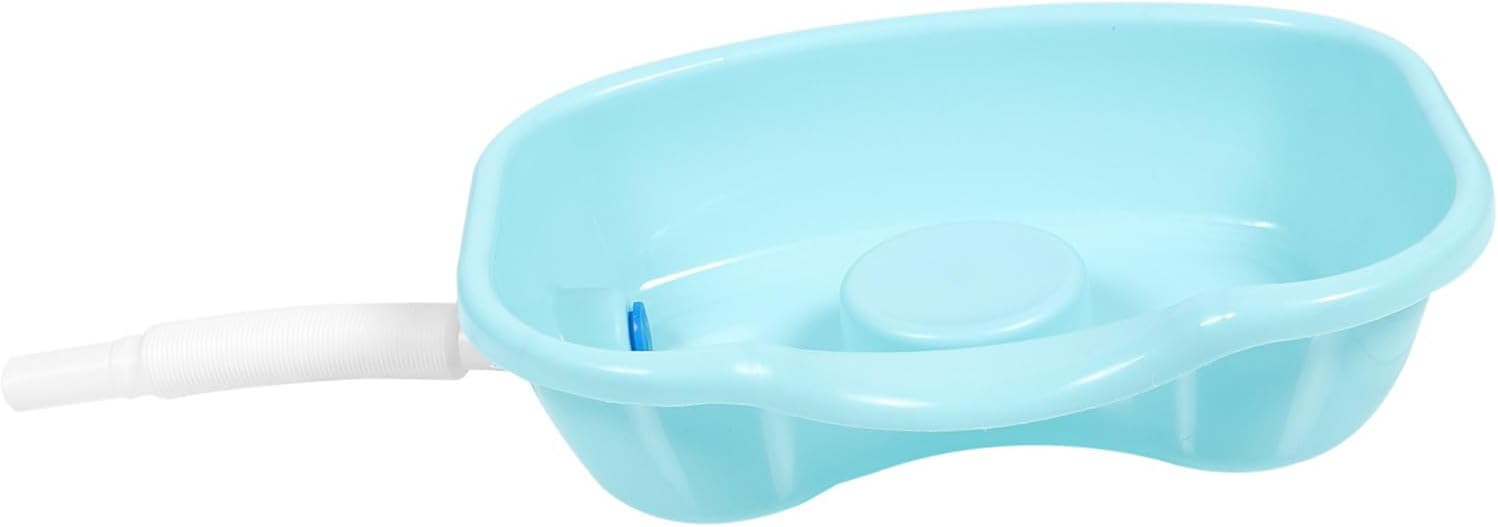 Household Shampoo Basin for Elderly and Disabled Comfortable Hair Washing Tray with Neck and Head Support Bed-Friendly Wash Basin for Hair Washing at Home