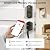 Smart Door Lock with Handle Set: SMONET Front Door Lock Set Keyless Entry Fingerprint Keypad Bluetooth Alexa Deadbolt Lockset Oil Rubbed Bronze