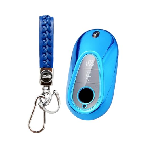 Carcasa Llave Mercedes Benz W206 para Viajes Seguros con Llavero Resistente