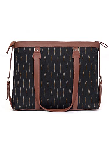 ZOUK Vegan Leather Women's Office Bag for 15.6 inch Laptop, MacBook - Image 4