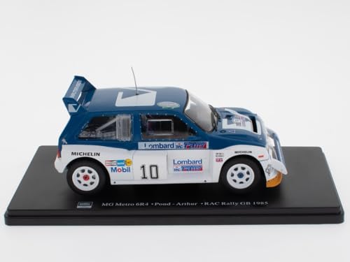 OPO 10 - 1/24 scale model car compatible with MG Metro 6R4 - Pond-Arthur - RAC Rally GB - 1985 - WRC520, Medium