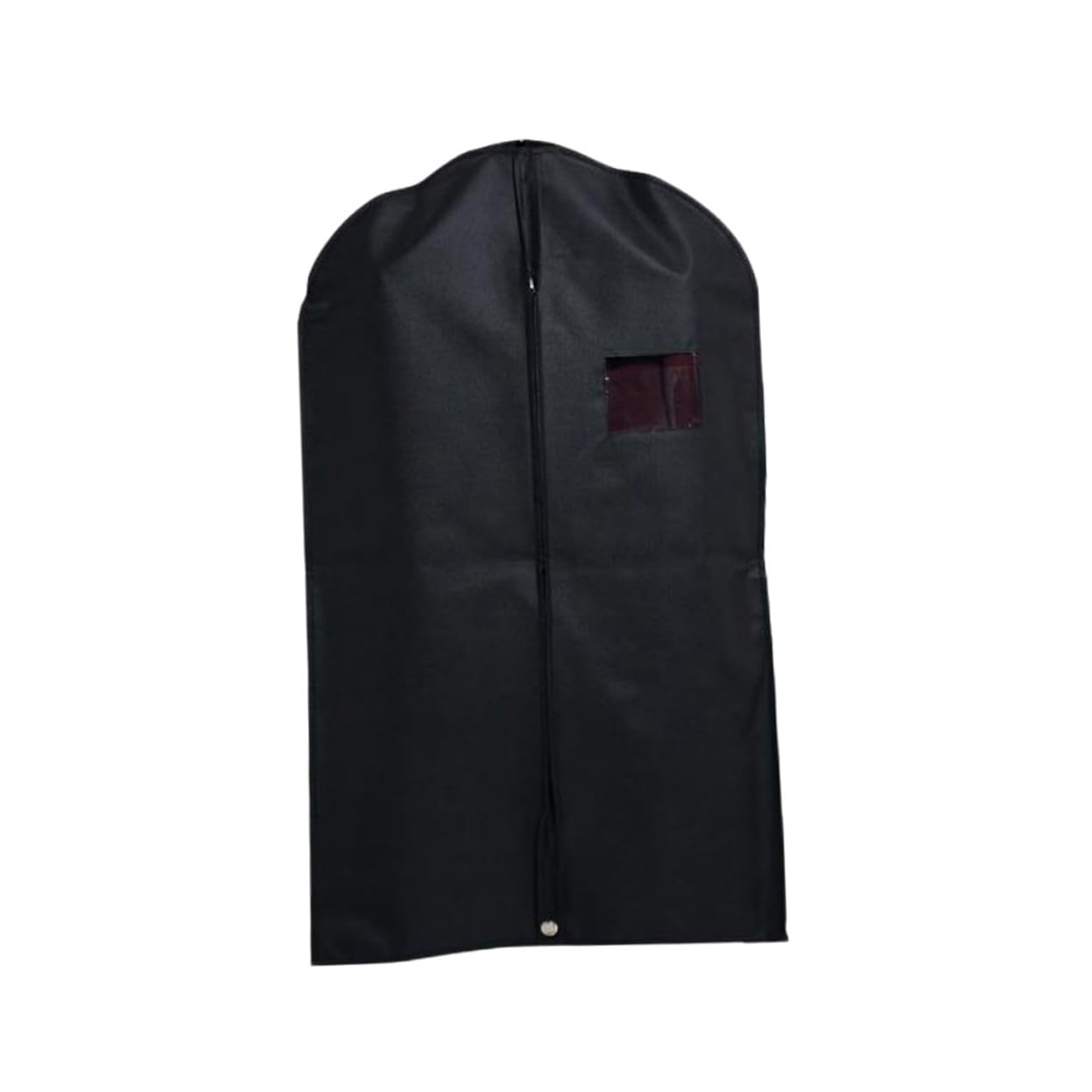 ERINGOGO 5 piezas Bolsa Protectora para Ropa Funda Antipolvo Colgante para Trajes y Vestidos Funda de Almacenamiento Transpirable Lavable y Resistente Protección para Viaje y Armario Negro