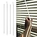 24 Inch Horizontal Window Blind Wand Replacement with Hook Plastic Spliceable Vertical Blinds Rod Replacement Blinds Stick Replacement