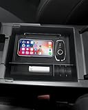 Rogierra for Hyundai Ioniq 6 2023-2024 Car Center Console Organizer Tray Center Armrest Secondary Storage Box ABS Tray Insert Interior Organizer for Hyundai Ioniq 6 Accessories