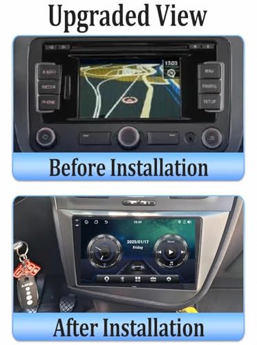 Estéreo Seat Altea 2004-2015 con Bluetooth para evitar multas de tráfico 2