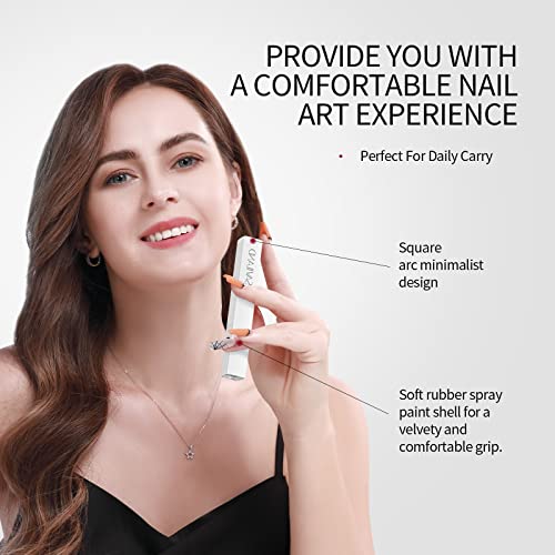 Image of SAVILAND U V Light for Nails aa‚¬a€oe Handheld U V Lamp for Gel Nails LED Nail Lamp Portable Mini Nail Dryer for Curing Gel Polish Nail Glue Gel USB Nail Art Flashlight for Home DIY Manicure Nail Art