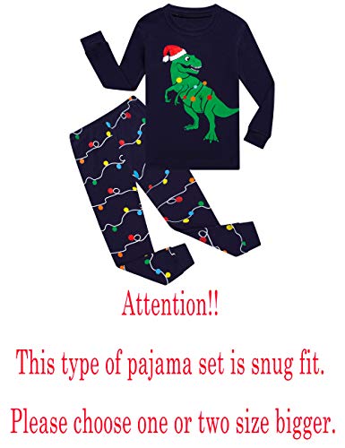 Image of Family Feeling Little Big Boy Pajamas Sets 100% Cotton Pjs Kids Jammies