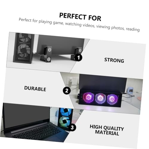 Kisangel Speed RGB Base con Ventilador para Laptop miniatura 7