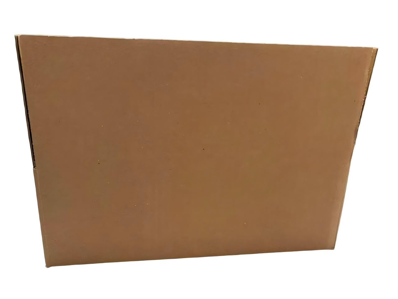 Sanapack c-012 - Cajas de cartón de onda individual, 35 x 25 x 12 cm, juego de 100 unidades, cajas de cartón para mudanzas y envíos (100 unidades, 35 x 25 x 12 cm)