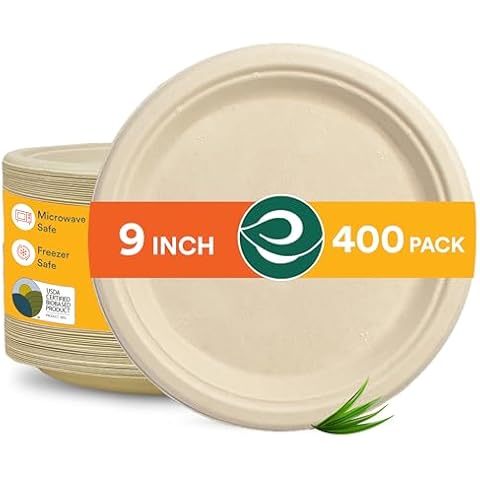 ECO SOUL Compostable Paper Plates Cover