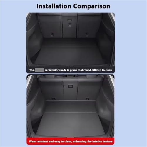 Tapis de coffre pour Tesla Model Y Juniper protection dossier anti salissure