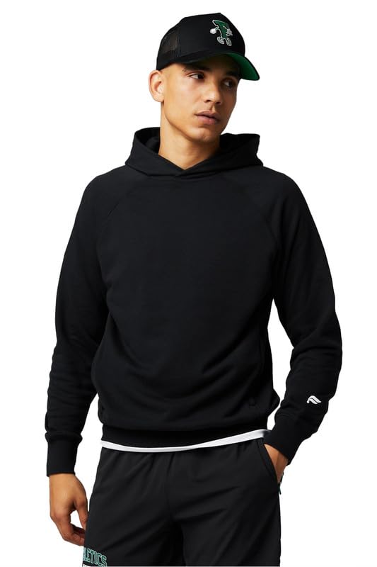 Fabletics Men's Year Round Terry Hoodie, Relaxed Fit, Lived-in Feel