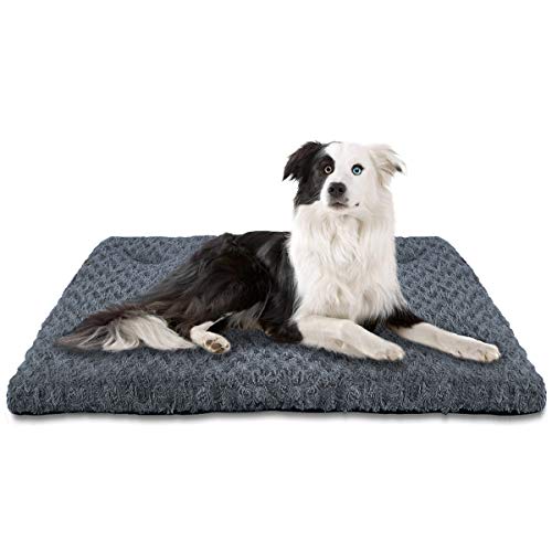 INVENHO Dog Bed Kennel Crate pad Comfortable Soft Anti Slip Washable for Large