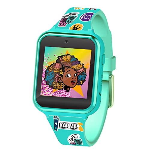 Karma’s World Kids Smartwatch – Interactive Touchscreen with Games, Camera, Step Tracker & Voice Recorder – 10 Watch Faces & Wallpapers – Adjustable Fit for Wrist Sizes 5.5