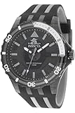 Invicta Subaqua 69447 Orologio da uomo, impermeabile, analogico, movimento al quarzo, acrilico, quadrante nero, 44 mm