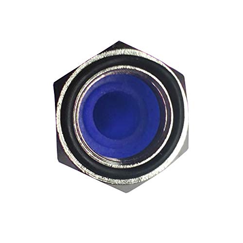 Esupport Blue 12Mm Rubber Rocker Toggle Switch Knob Hat Waterproof Boot Cover Cap Dustproof Oil Resistant Pack Of 5 #TOP6
