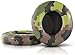 Wicked Cushions Beats Solo 3 Earpad Replacement - Compatible with Solo 2 & 3 Wireless On Ear Headphones | Green Camouflage