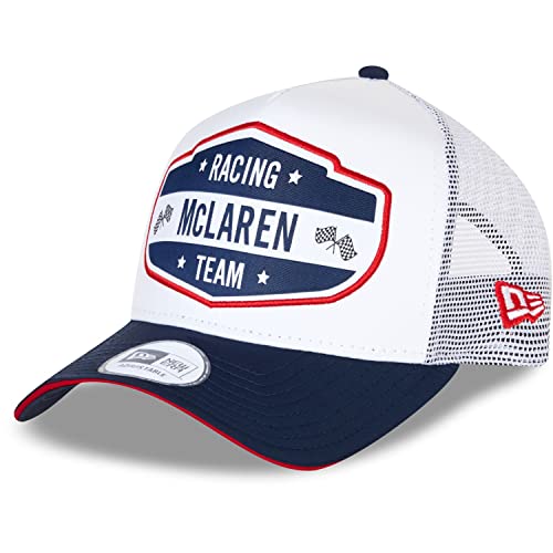 New Era - McLaren USA Trucker Snapback Cap - Farbe Weiß, Größe One Size