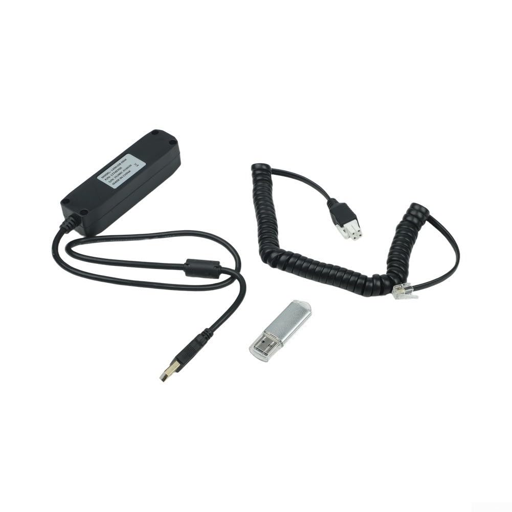 für curtis 1314-4402 PC Programmer USB Interface Win7 für curtis | Win7/8 compatible, OEM für access level, resolves für legacy issues, includes 1309 box, black ABS housing