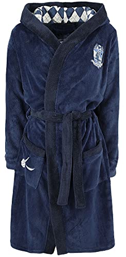 Harry Potter Bata Ravenclaw Mujer Bata Azul oscuro S-M 100% poliéster Stickerei