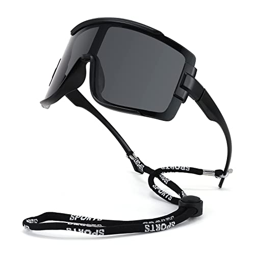 FEISEDY Men Women Sunglasses, 80s Sport Cycling Baseball Glasses for Youth Teens Running Softball B4057 — view 2