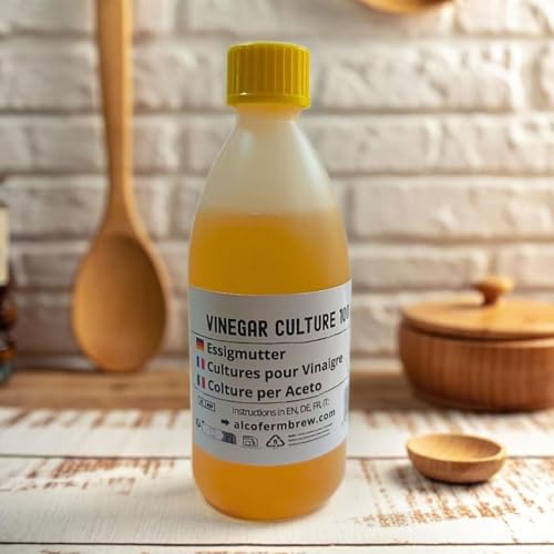Miniatura 6 de Madre De Vinagre 100 Ml Bacterias Acéticas Para Fermentación Cultivo De Vinagre Casero Acetobacter Starter
