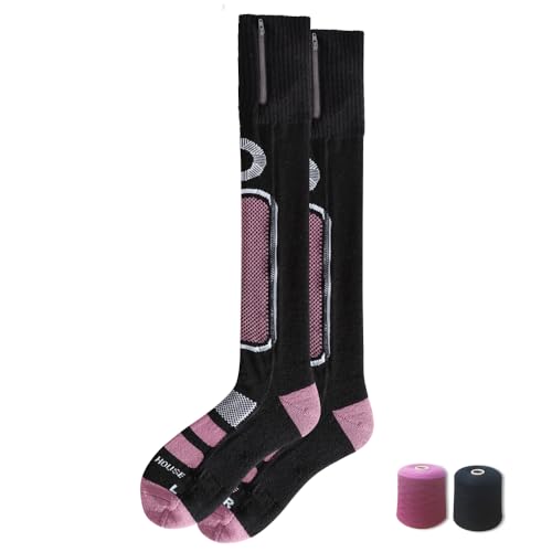 EnerWear Unisex Battery Heated Knee High Merino Wool Socks2