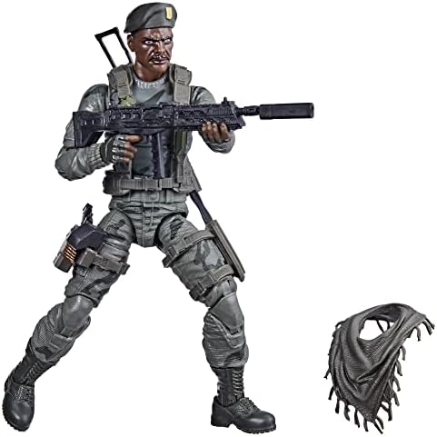 G.I. Joe Classified Series Lonzo Stalker Wilkinson Action Figure 46 Collectible Toy, Multiple Accessories 6-Inch-Scale, Custom Package Art
