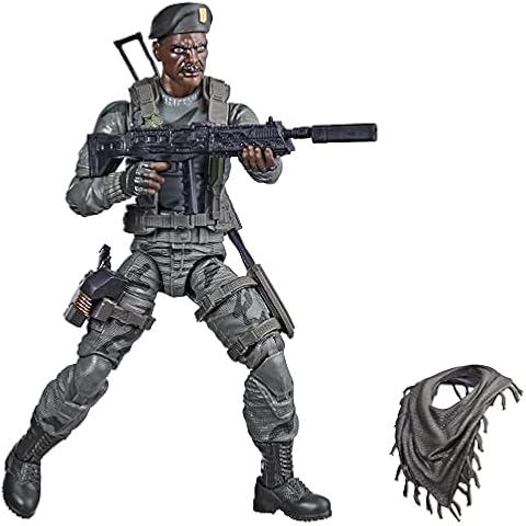 G.I. JOE Classified Series Lonzo Stalker Wilkinson Action Figure 46 Collectible Toy, Multiple Accessories 6-Inch-Scale, Custom Package Art Multicolor F4024 Cover
