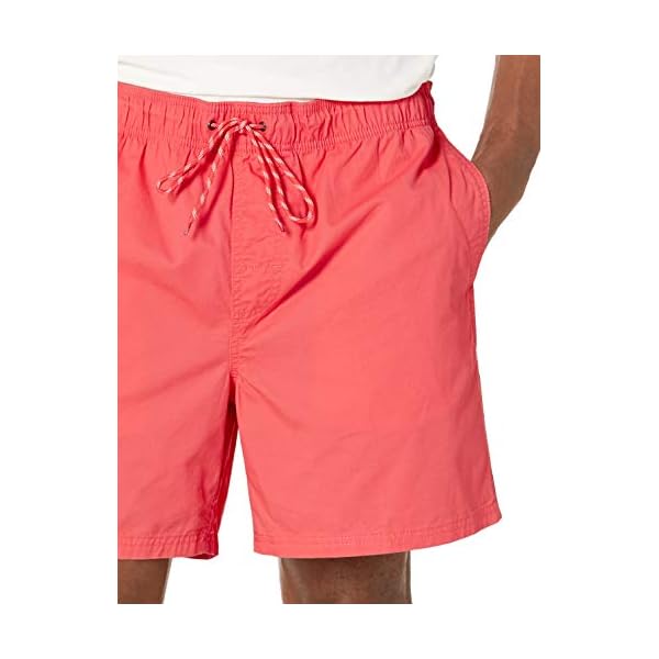 Amazon Essentials Men's Standard 7" Drawstring Walk Short, Coral, 31 - Image 4