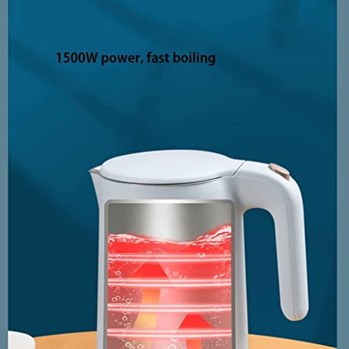 Hervidor eléctrico doble capa 1500W 1.5L rápido miniatura 3