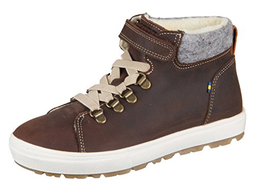 Kavat Unisex-Kinder Borggård EP Schneestiefel, Braun (Dark...