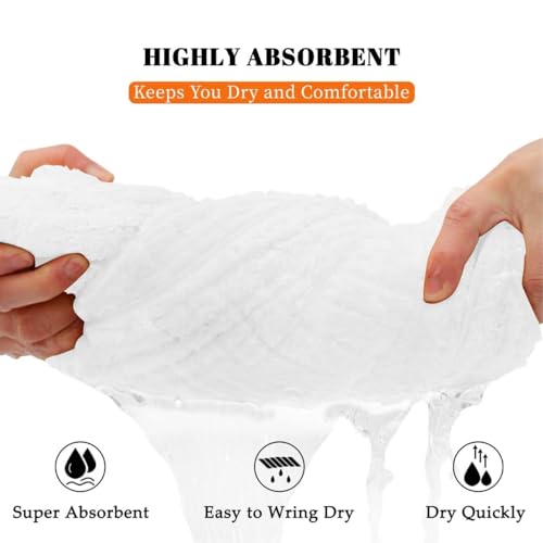 Lunoku 4 Pack Bath Towels Set 35 x 70in Extra Large, Ultra Soft Microfiber - image 6
