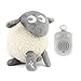 Sweet Dreamers, Ewan The Shushing Sheep - Crib Sleep Soother, Baby White Noise and Shusher Sound Machine with Cry Sensor and Night Light
