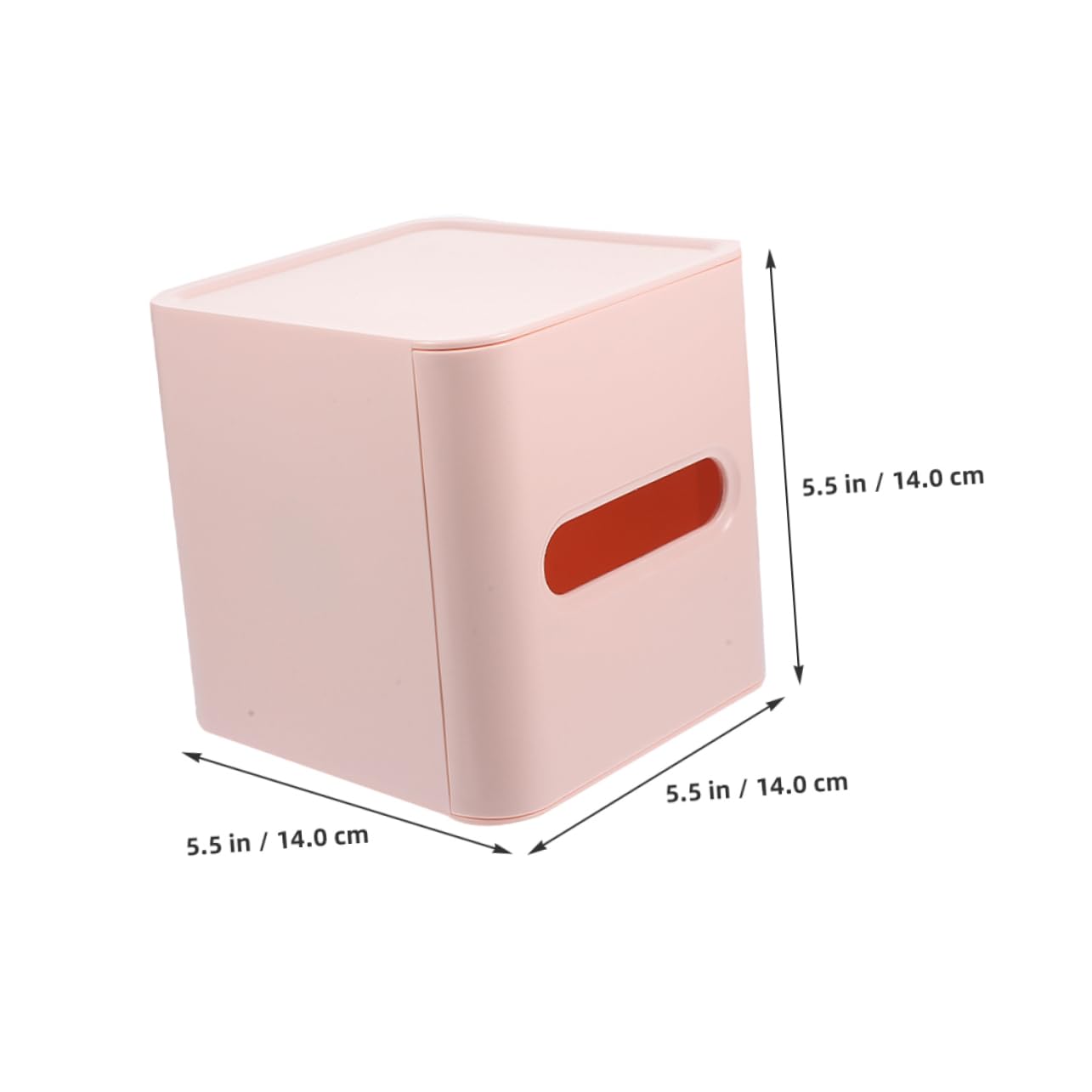 Cabilock Cute Tissue Box Storage Box Napkin Case Dispenser for Living Room Decorative