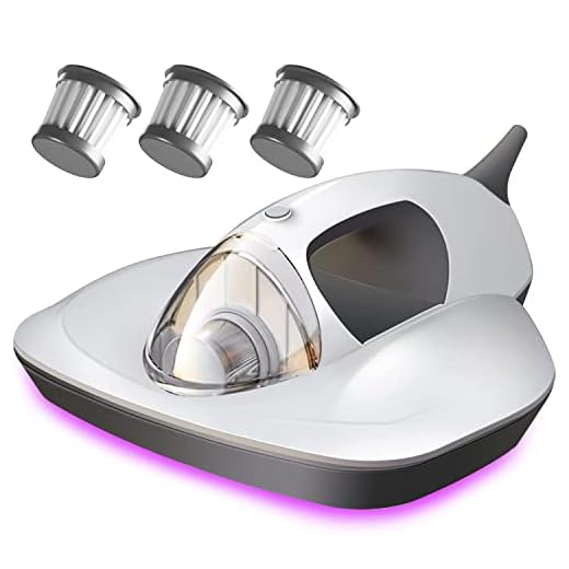 Aspirador De Cama Desinfetante UV Com Batida, Aspirador De MãO Com 12kpa SucçãO Poderosa, Remove BactéRias De áCaros De Poeira Para ColchõEs/Travesseiros/Panos/SofáS