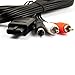 jujinglobal 6FT S Video Cable AV Cord for SNES N64 NGC SFC Console
