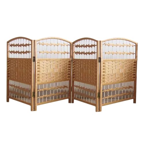 Kurzer Paravent, 4/5/6-teiliger Faltbarer Sichtschutz, Kurzer...