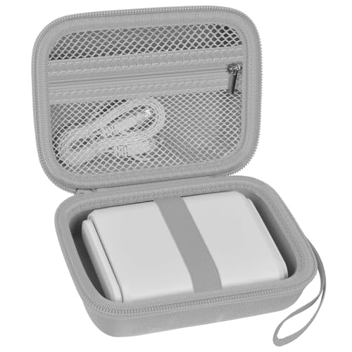 Image of Case Compatible with GL SFT1200 / MT3000 / AXT1800 / MT1300 / A1300 / AR750S-Ext for Glinet Travel Router Wireless, Portable WiFi Storage Holder for Ethernet Cable & Power Adapter (Box Only) - Grey
