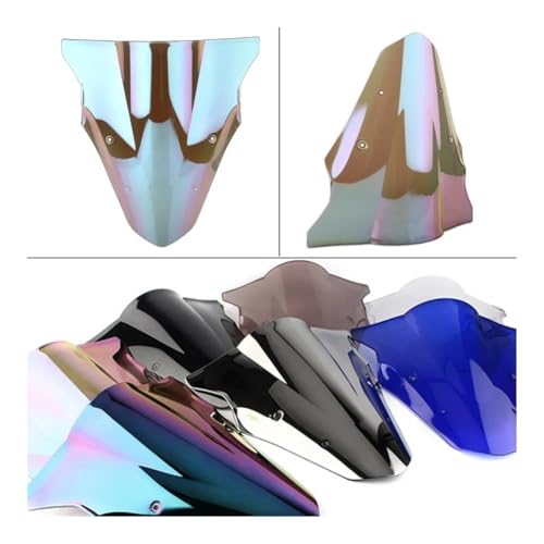 Bulle moto ER6F confort autoroute contre vent et turbulences - 7