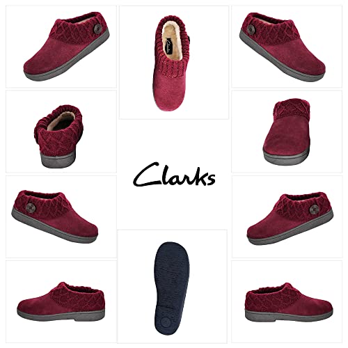Image of Clarks Women's Knit Scuff Slippers