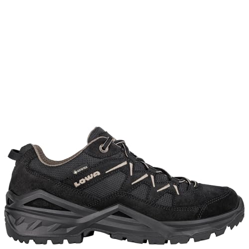 LOWA Halbschuh SIRKOS EVO GTX LO schwarz/dune, 45
