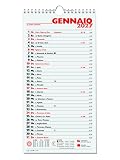 Calendario Olandese da Muro 2027 cm. 17x33