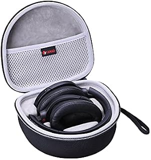 XANAD Case for Sony WH-H910N Noise Cancelling Wireless Headphones ,Hard EVA Carrying Storge Bag - Black(Gery Lining)