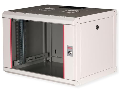 Roline Alloggiamento Da Parete 19 Pollici Pro 7 U, 600 X 450 (Larghezza X Profondità) Grigio