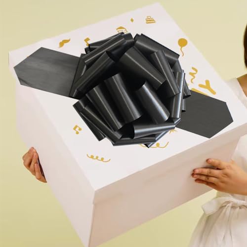 Lhmtfcyy 1 Pcs Giant Bow,Large Gift Bow,12 ""Metal Giant Bow Suitable For Bicycles,Household Appliances,Christmas thumb #3