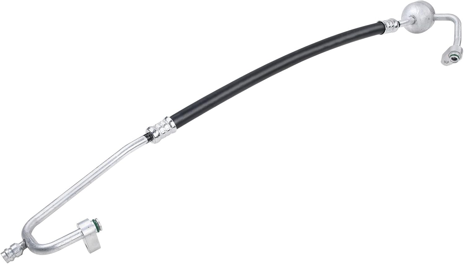 A-Premium A/C Discharge Line Hose Assembly Compatible with Toyota Highlander, 2001-2007, 2.4L, Sport Utility, Petrol, Petrol, Compressor to Condenser
