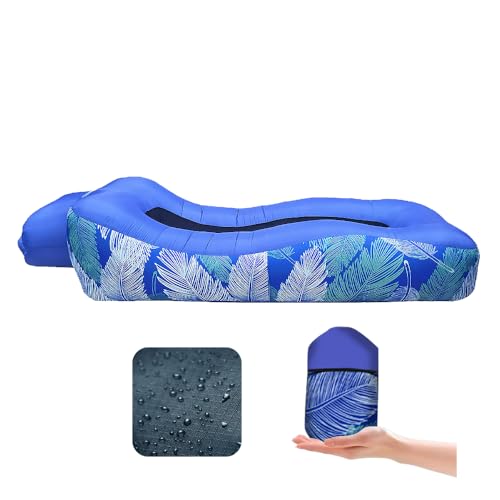 Feather Klein Blue Camping Mattress with 3-Second Inflation
